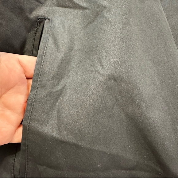 London Fog Black Vintage Trench Coat Removable Liner - Picture 9 of 14